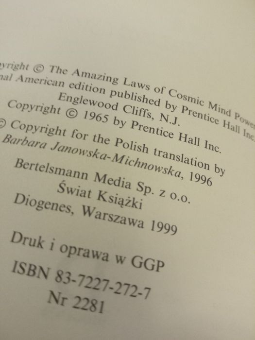 Potęga ludzkiego ducha - Joseph Murphy