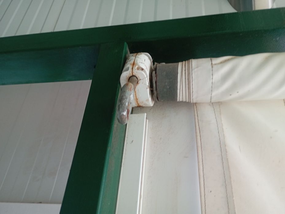 Toldo vertical Branco