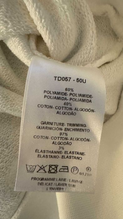 Camisola algodão, branco, Caroll. Como Nova!