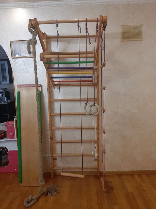 Гимнастична стінка спортивна тренажер дитячий