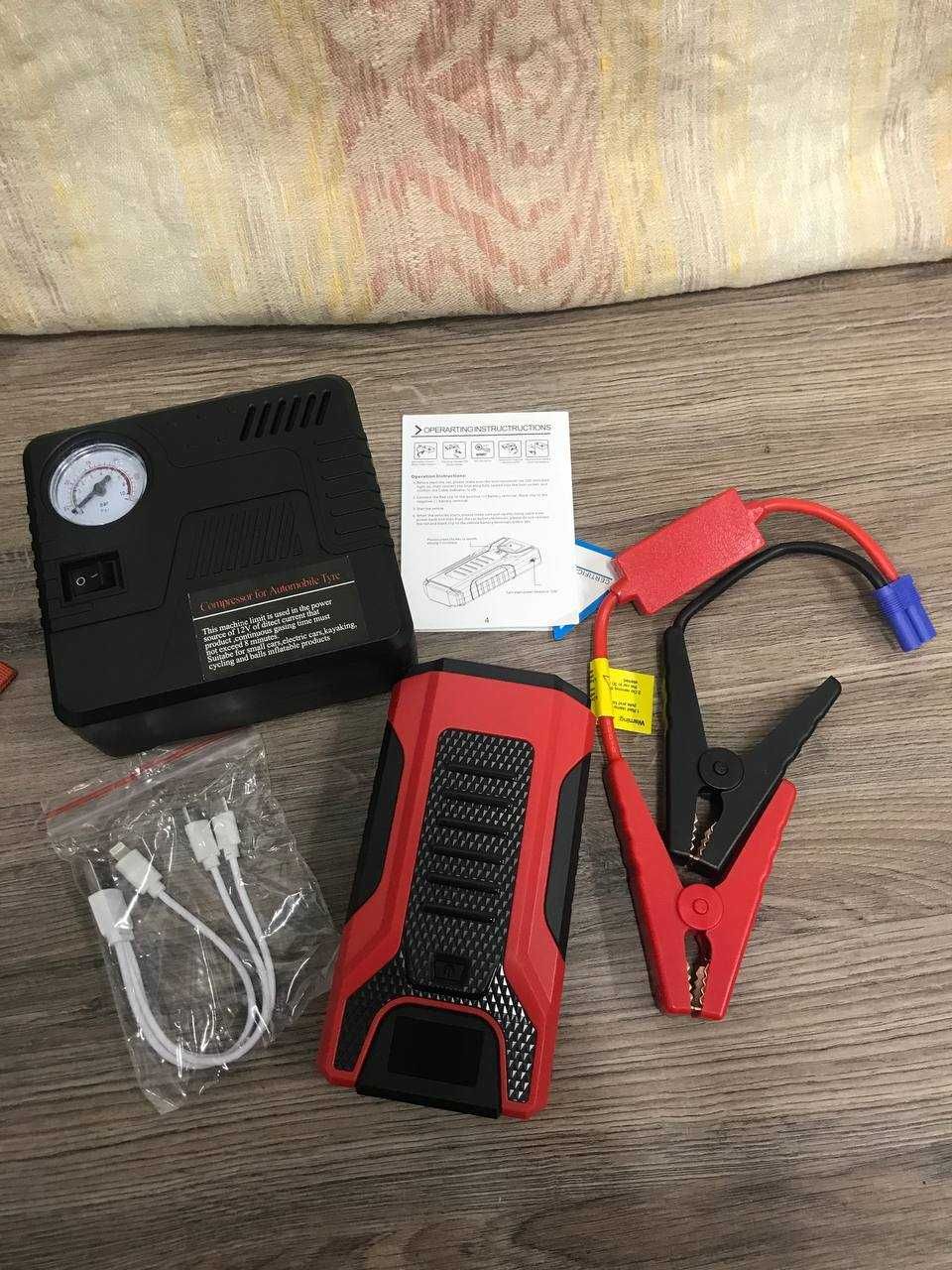 Пускозарядний пристрій M8+компресор Jump Starter для автомобілю.: 1 699 ...