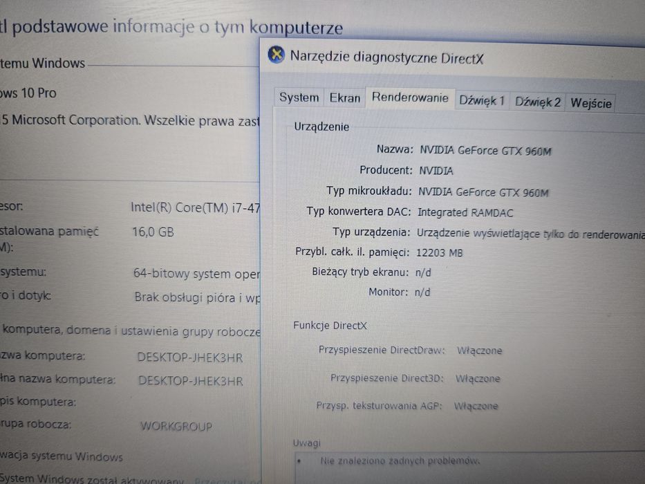 Laptop AI 4K GAMINGOWY MSI i9 12x4.80GHz|32GB RAM|NVIDIA GeForce 6GB
