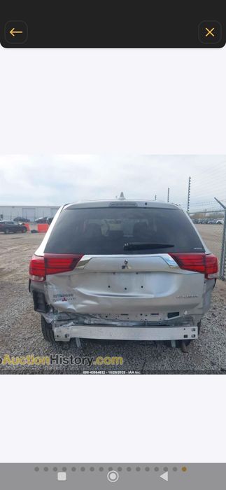 Продам ляду Mitsubishi Outlander 3,2018 року на запчастини