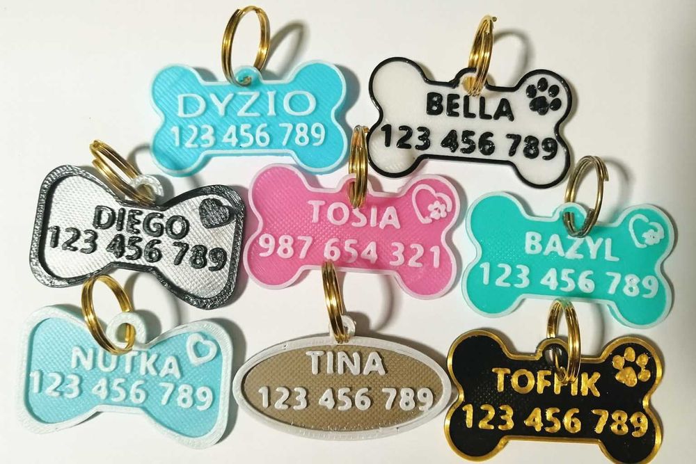Adresówka dla psa 2szt