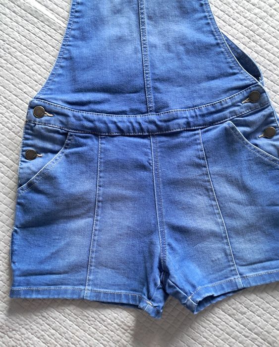 M&S jeansowe ogrodniczki r.164cm