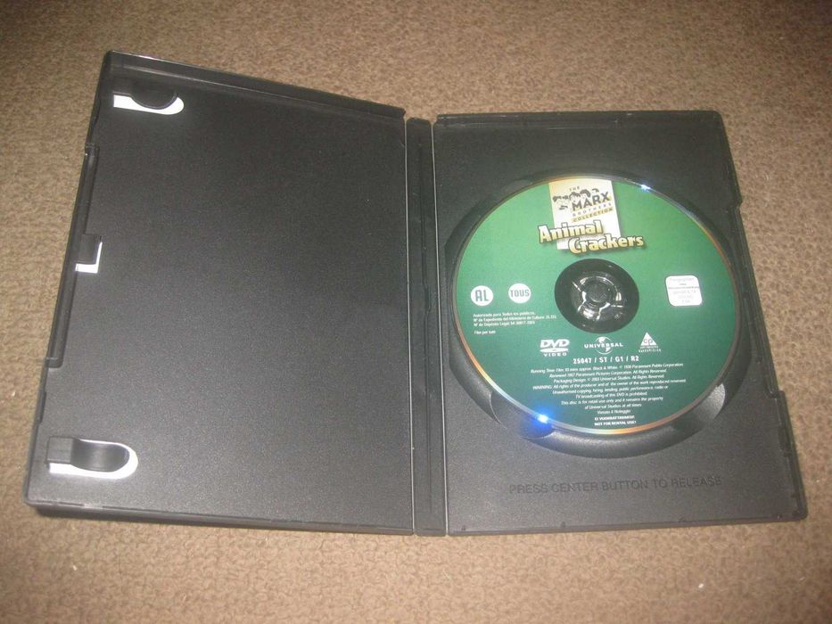 DVD "Os Galhofeiros" com os Irmãos Marx/Raro!