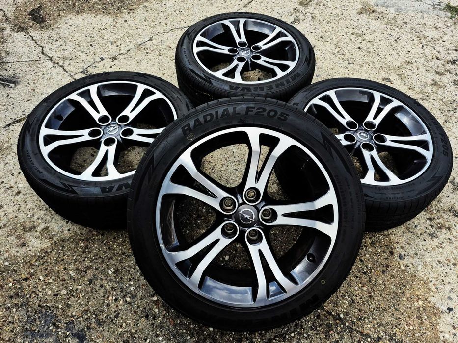 Opel Insignia A OPC  Oryginalne Alufelgi Koła Lato 6,5mm 18 Cali 5x120 ET42 Poler+Grafit
