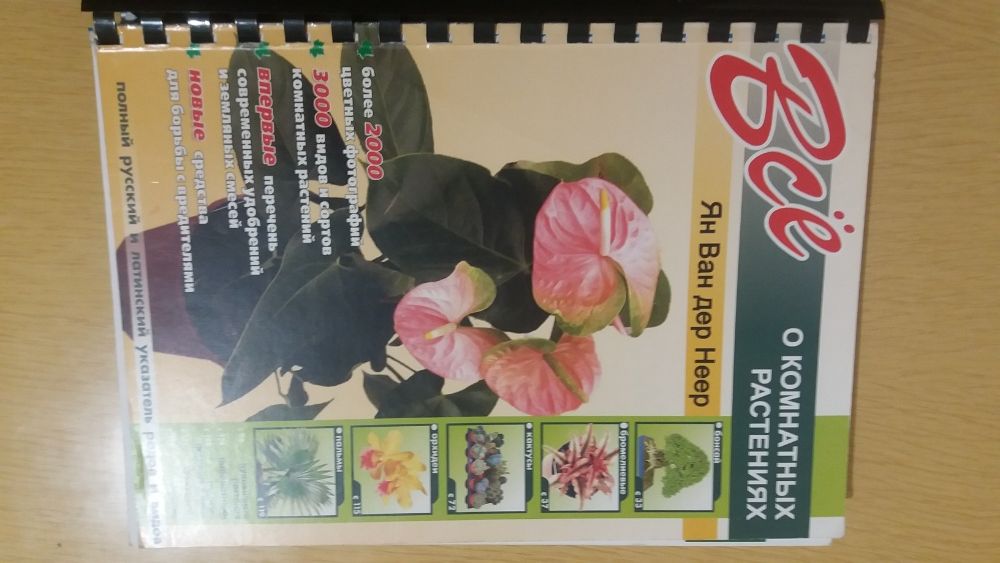 "Все о комнатных растениях" - книга Ян Ван дер Неер