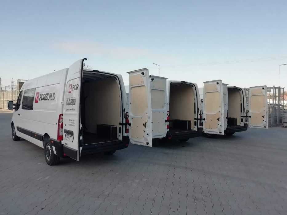 Renault Master Opel Movano L3H2 Zabudowy ze sklejki KNAUTECH