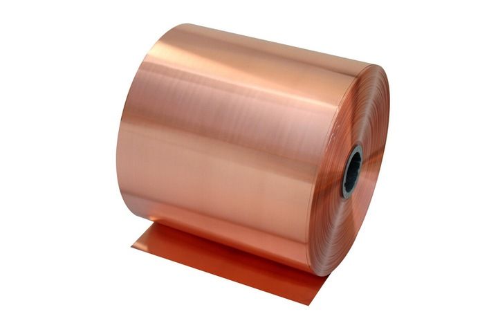 blacha miedziana taśma miedź 0,1mm 22cm x 1mb 100cm
