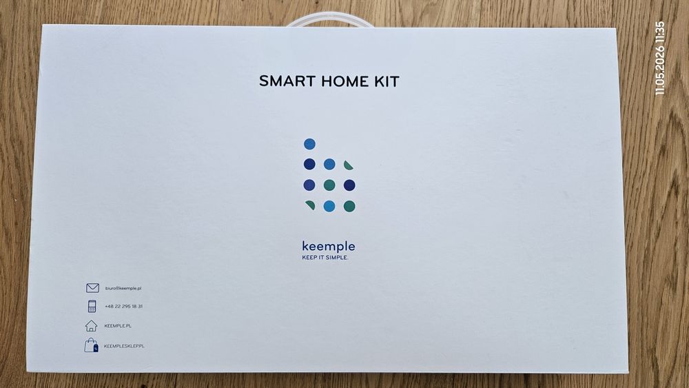 Keemple smart home gold 2.0, w zestawie aż 18 elementów!