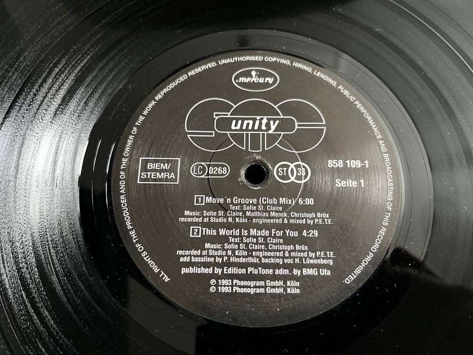 Unity - Move'N Groove - House