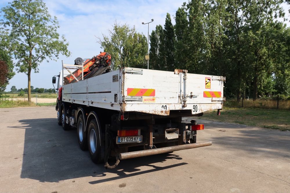 RENAULT KERAX 340cv Grua Palfinger PK27000 c/Gib RadioComando Caixa Tri-Basculante Apenas 200.000km #OPORTUNIDADE#