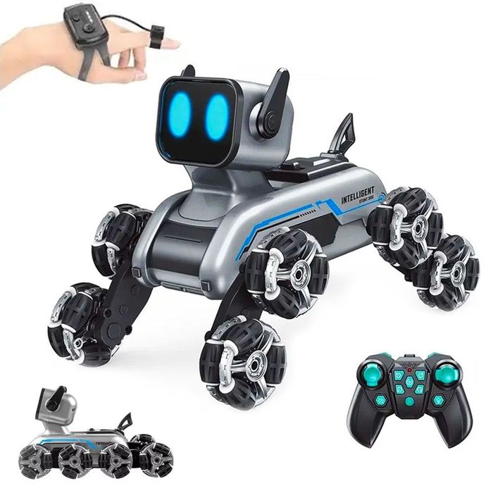 Робот-собака з музикою з пультом д/в та браслетом Robot Dog