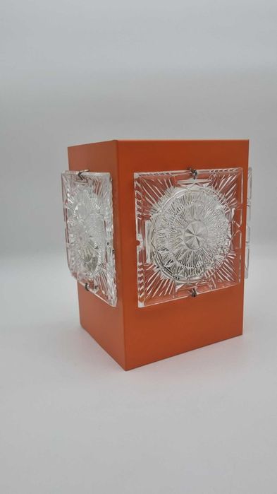 Unikat Kinkiet Napako Mid Century Design Czechosłowacja PRL J Hurka