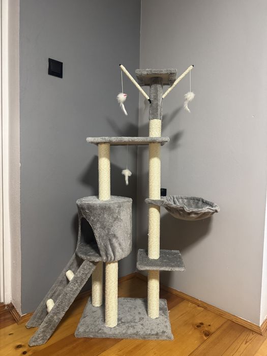 Drapak dla kota 6 poziomów 139cm
