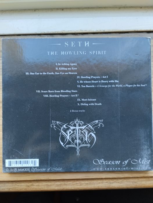 Cd Seth - The Howling Spirit