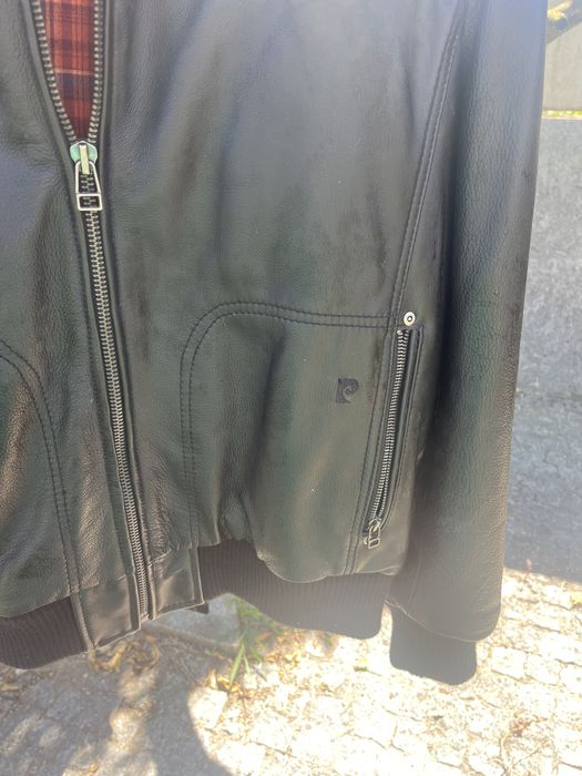 Blusao em pele de homem