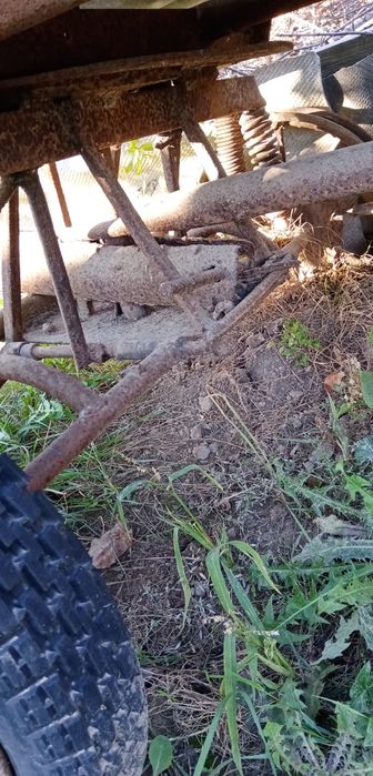 Телега под лошадь, воз, віз, прицеп