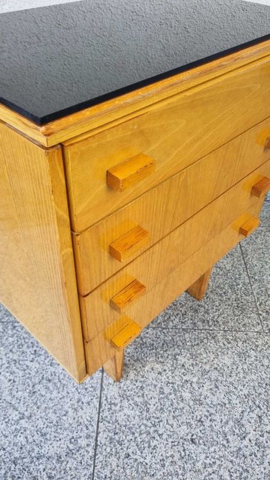 Szafki nocne Novy Domov Czechosłowacja lata 60 Mezulanik Design PRL
