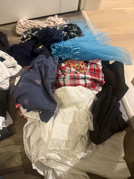 Pakiet ciuchów dziewczynka 122-128