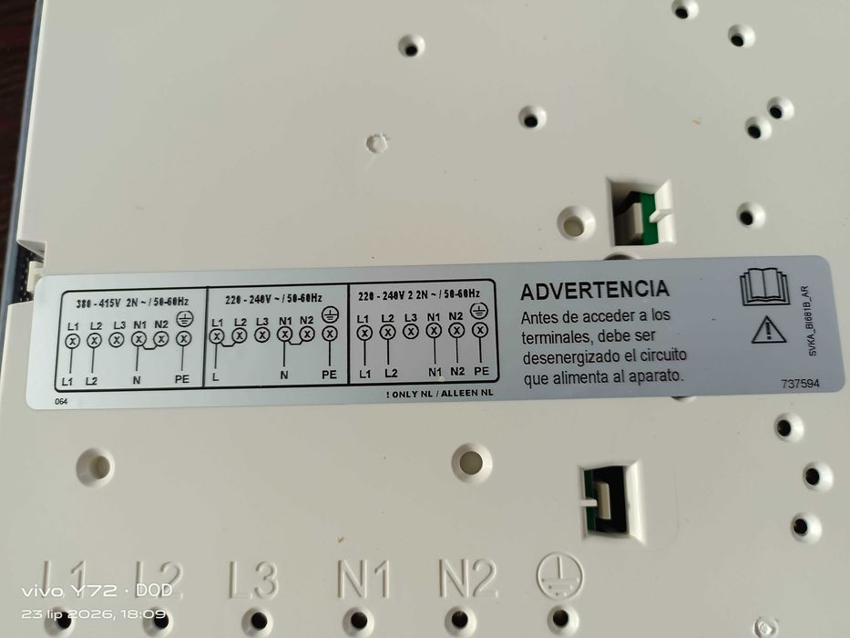 Płyta indukcyjna hisense BI6BD-S0 BŁĄD