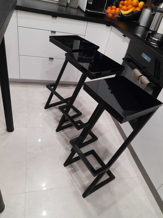 Krzesła barowe industrialne hokery