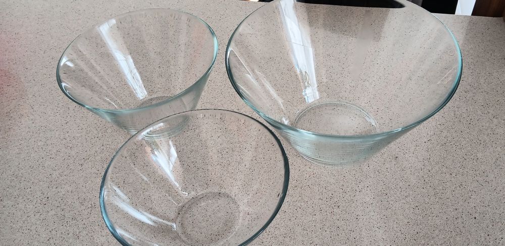 3 Taças de Vidro