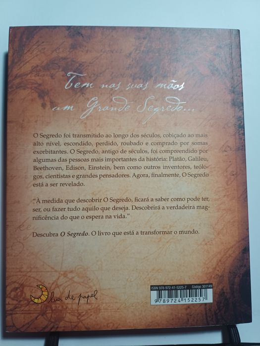 Livro  O Segredo
