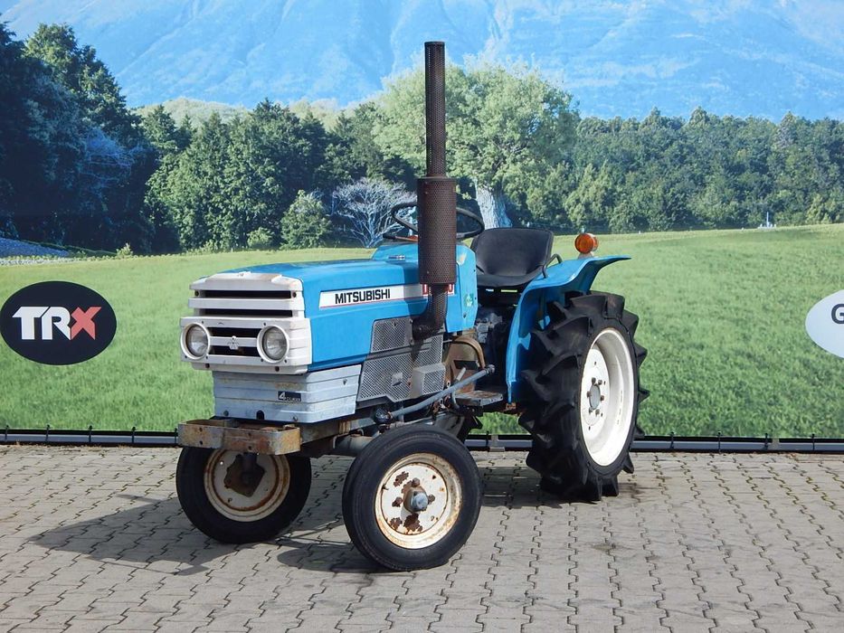 mini traktor japoński Mitsubishi D1650 4 Cylindry ! ciągniczek ogrodniczy