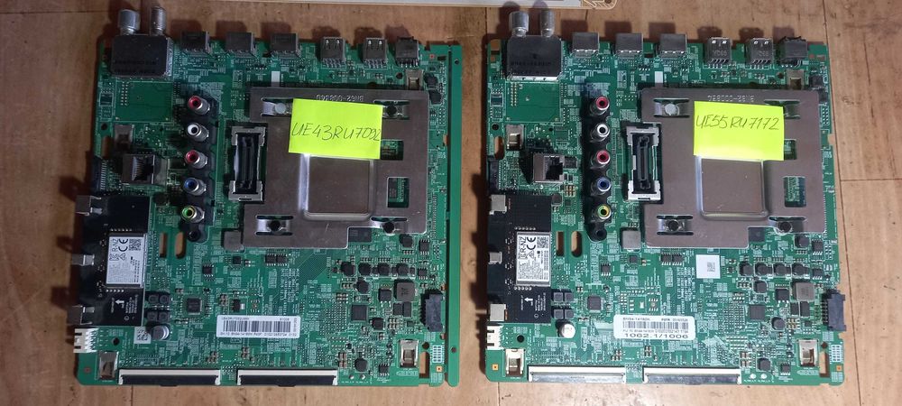 Samsung UE43RU7092U płyta + Samsung UE55RU7172U podzespoły.