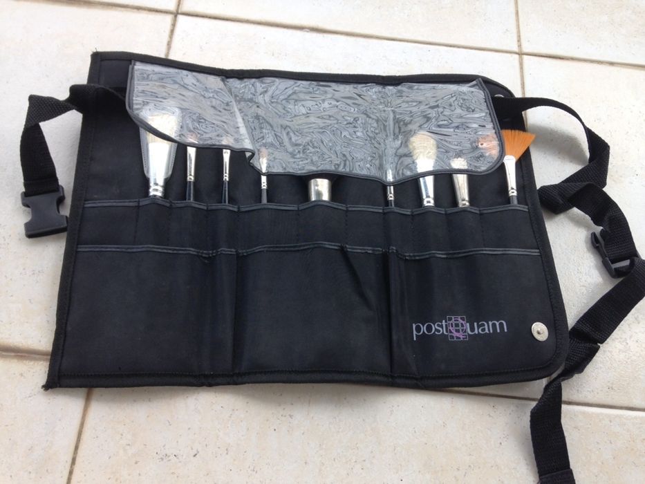 Conj. 9 pincéis de maquilhagem profissionais