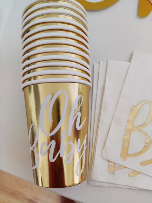 Decoração chá de bebé Oh Baby