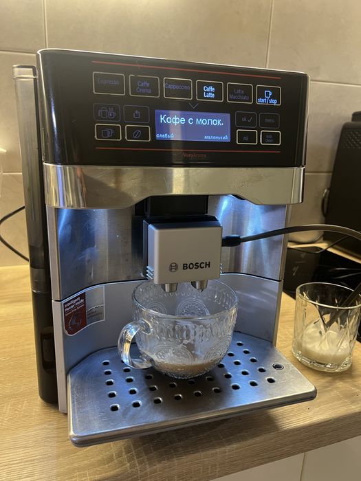 Кавомашина BOSCH VeroAroma 700 б/у, повністю обслужена, кофемашина БОШ