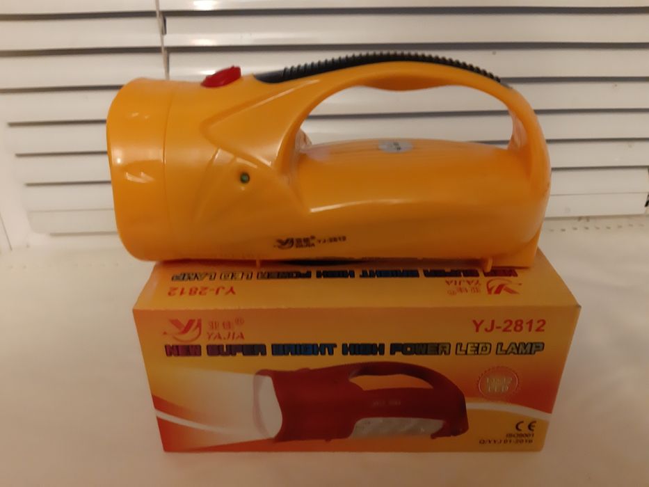 Ліхтарик Акумуляторний світлодіодний яскравий Yajia YJ-2812