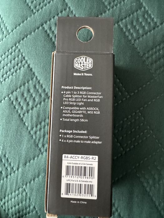 Vendo  splitter RGB novo nunca usado