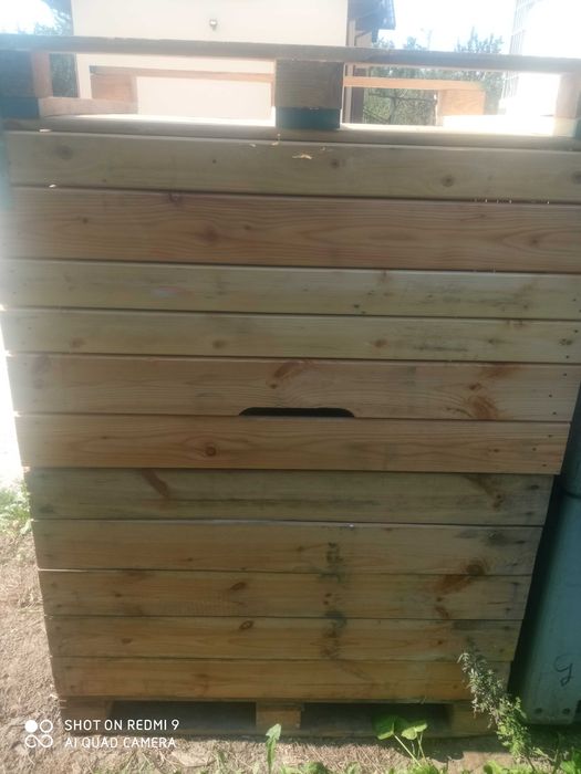 Skrzyniopalety drewniane