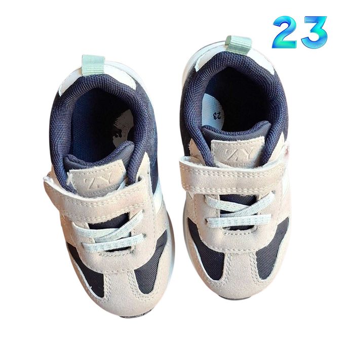 Sapatilhas Bege e Azul Zippy 23