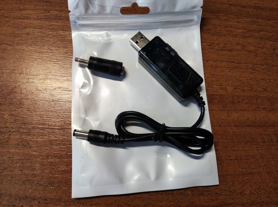 Кабель для роутера USB/DC 5.5x2.1 5-12V