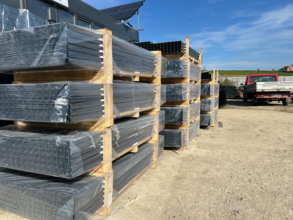 Słupek panelowy 60x40x2mm ocynk + RAL