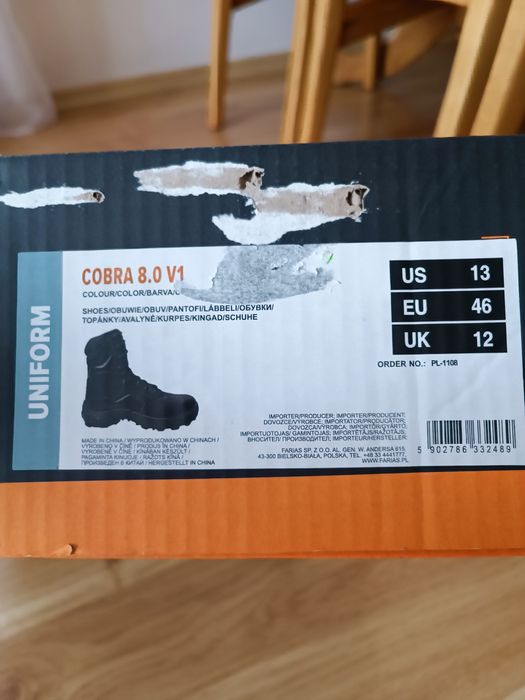 Buty "Magnum" Cobra 8.0 V1