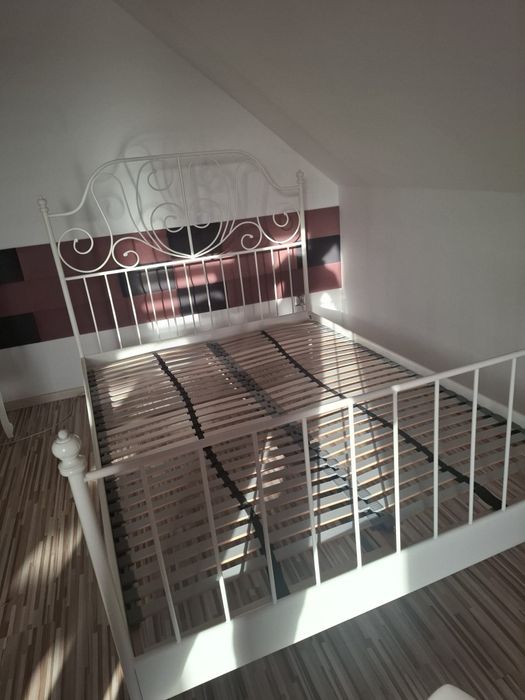 Łóżko metalowe LEIRvik IKE 140x200