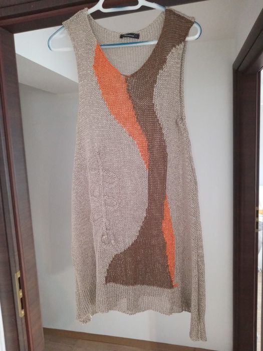 Sweter damski brazowy