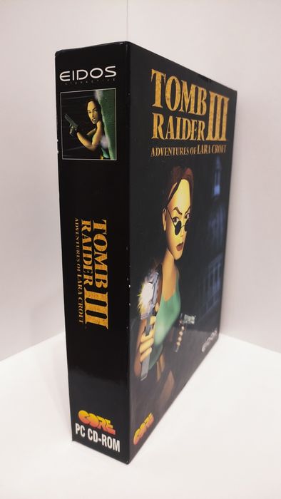 Tomb Raider III PC Big Box Adventures of Lara Croft