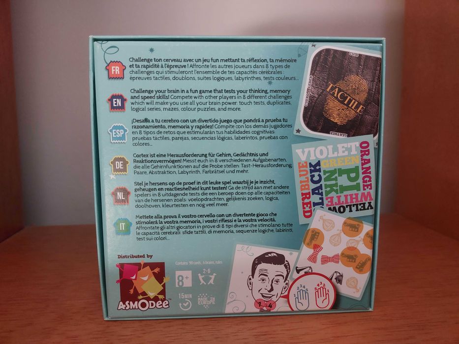 Cortex Challenge (Board Game, Jogo de Tabuleiro)