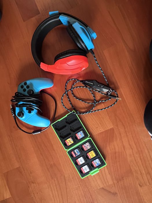 Nintendo switch, muito acessorios