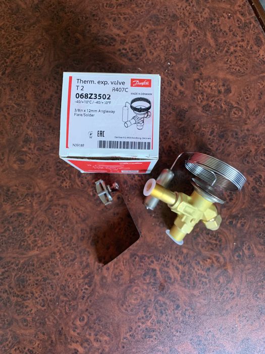 Трв danfoss новый (термо регулирующий вентиль)