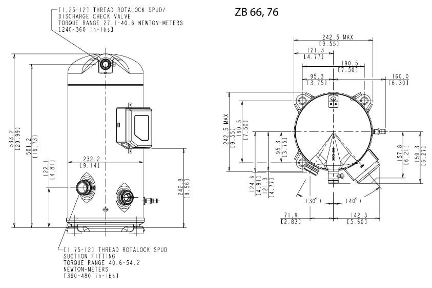 Компресор Copeland Scroll.