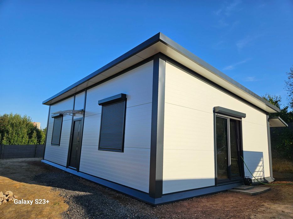 Pawilon Handlowy,Kontener,Kontener biurowy,magazyny,sklep,Montaż Płyt