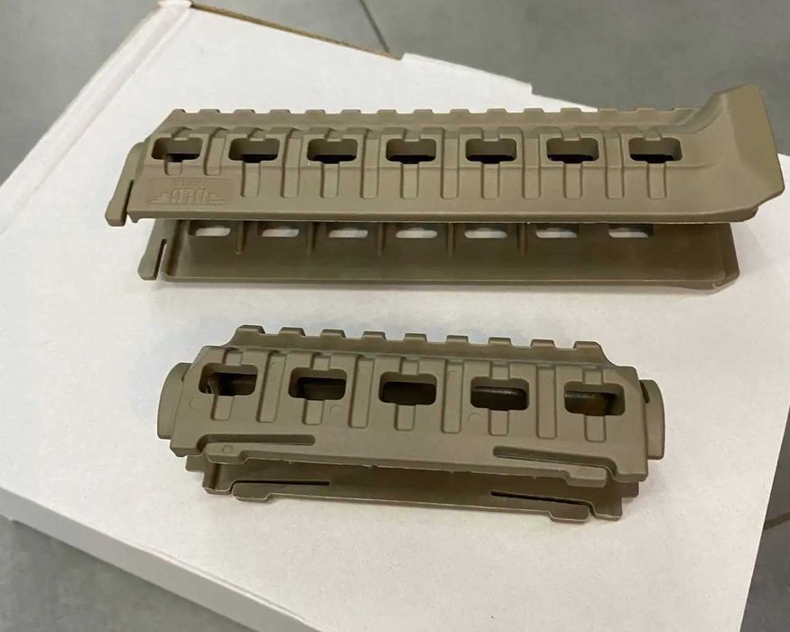 Цівка на АК 47/74 АКСУ чорний койот олива Цевье тактическое тюнинг всу